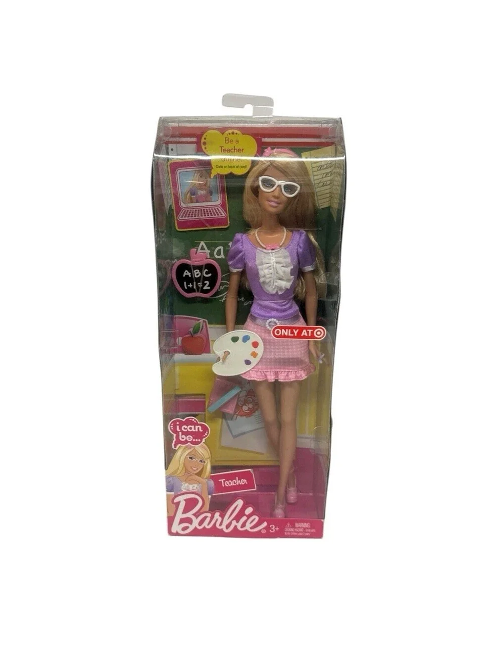 I CAN BE A TEACHER Target Exclusive NEW Barbie Collector Doll RARE 2010 T7547